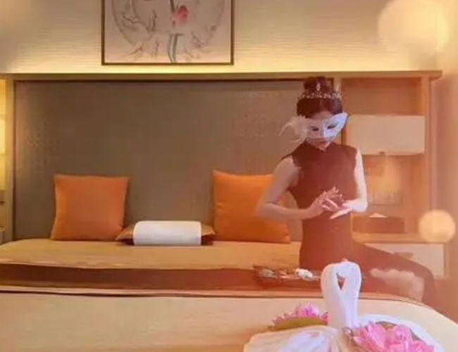 我在杭州钱塘体验了下高端男士按摩spa会馆，私人会所花样超多