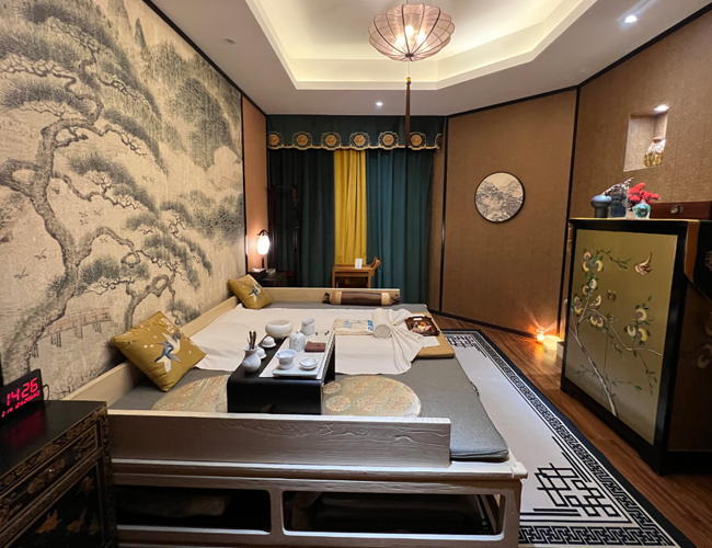 杭州钱塘足疗减压会所环境展示（二）一种真挚的艺术生活态度